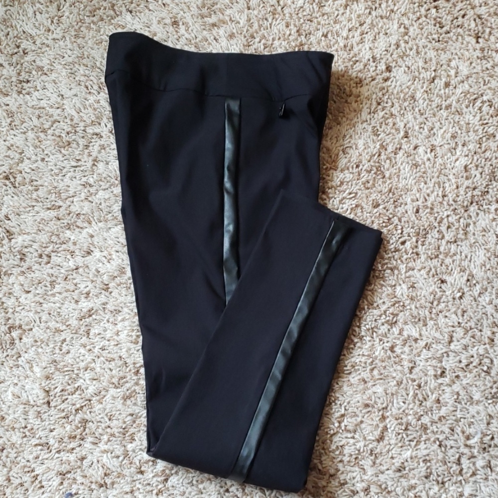 Lisette L Montreal pant with tuxedo stripe